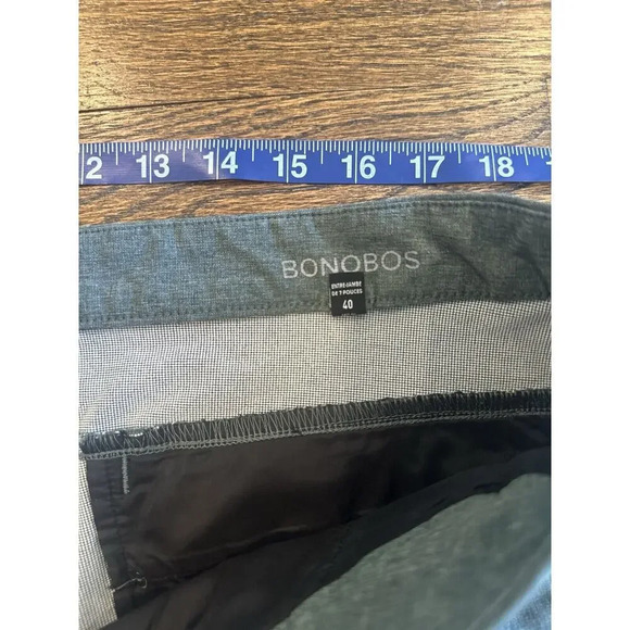 Men's Bonobos Performance Link Shorts 7" Inseam Green Size 40 Standard X102 - Picture 5 of 9